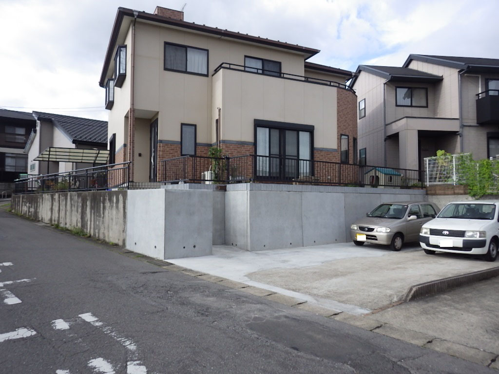 カーポート・駐車場 施工事例5(施工後)