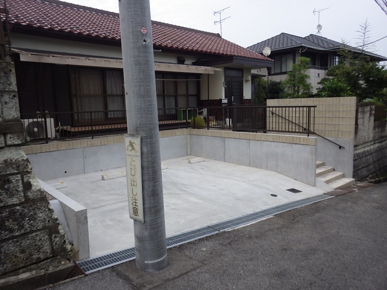 カーポート・駐車場 施工事例6(施工後)