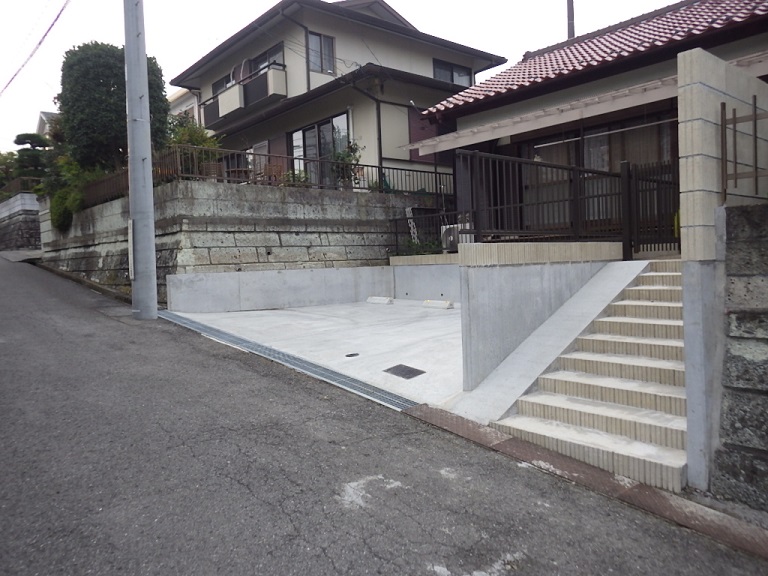 カーポート・駐車場 施工事例7(施工後)