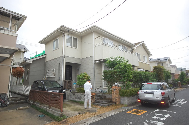 カーポート・駐車場 施工事例9(施工前)