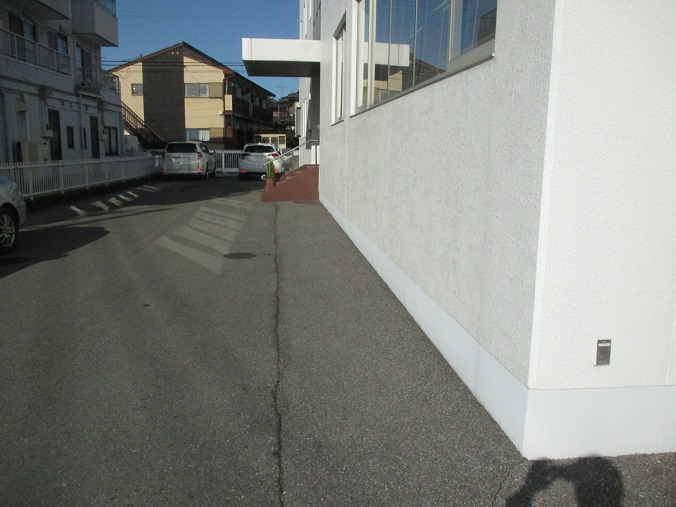 スロープ 施工事例1(施工前)