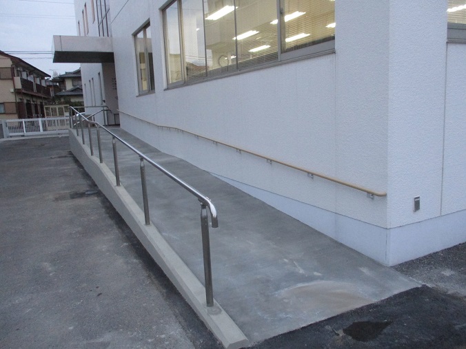 スロープ 施工事例1(施工後)