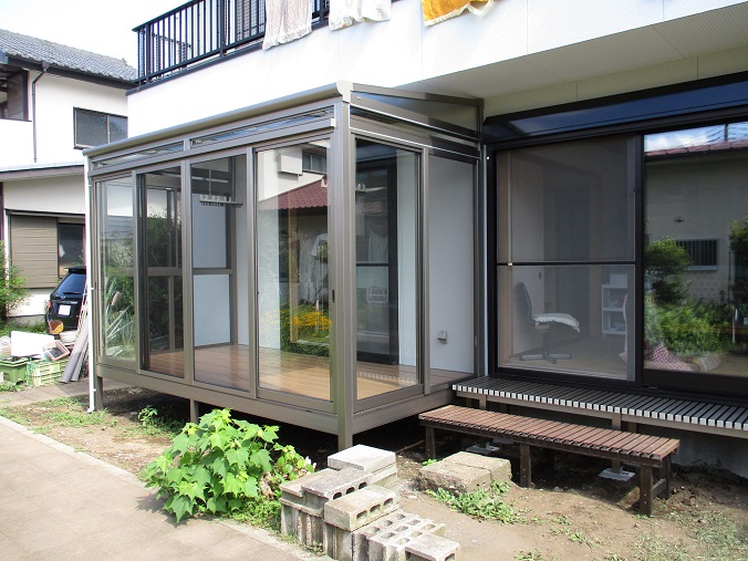 サンルーム・テラス 施工事例6(施工後)