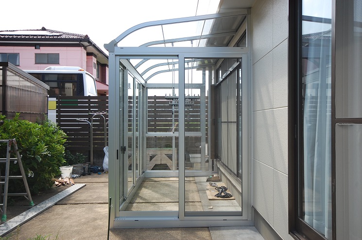サンルーム・テラス 施工事例7(施工後1)