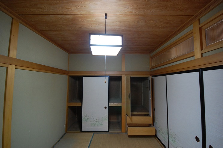 和室から家事室へ(施工前)