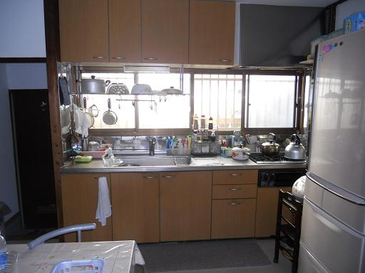 キッチン施工事例6(施工前)