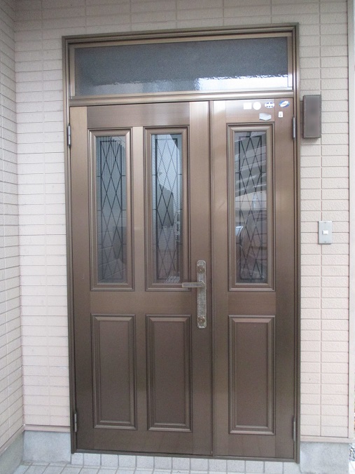 玄関ドア交換 施工事例3(施工前)