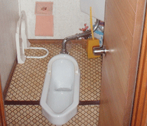 トイレ・サニタリー施工事例1（施工前）